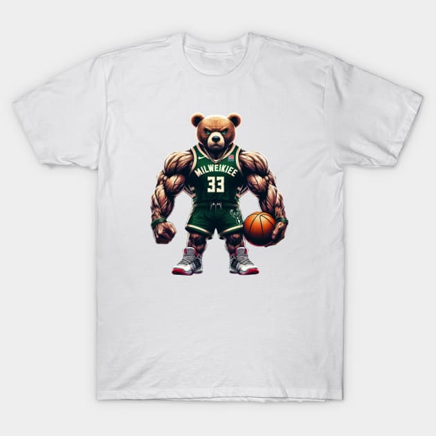 Milwaukee Bucks T-Shirt by Americansports